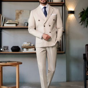 Custom Made Double Breasted Suit